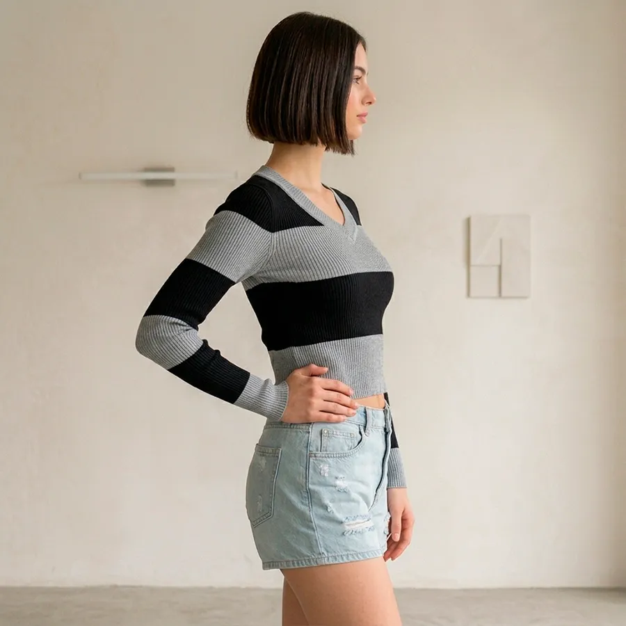 MIS0093 SUETER RAYADO 10443